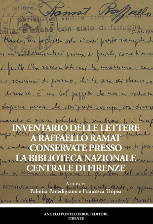 Inventario delle lettere a Raffaello Ramat conservate presso la Biblioteca Nazionale Centrale di Firenze