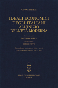 Ideali economici degli italiani all'inizio dell'età moderna