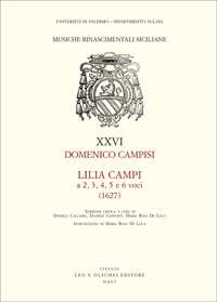 Lilia Campi  a 2, 3, 4, 5 e 6 voci (1627)