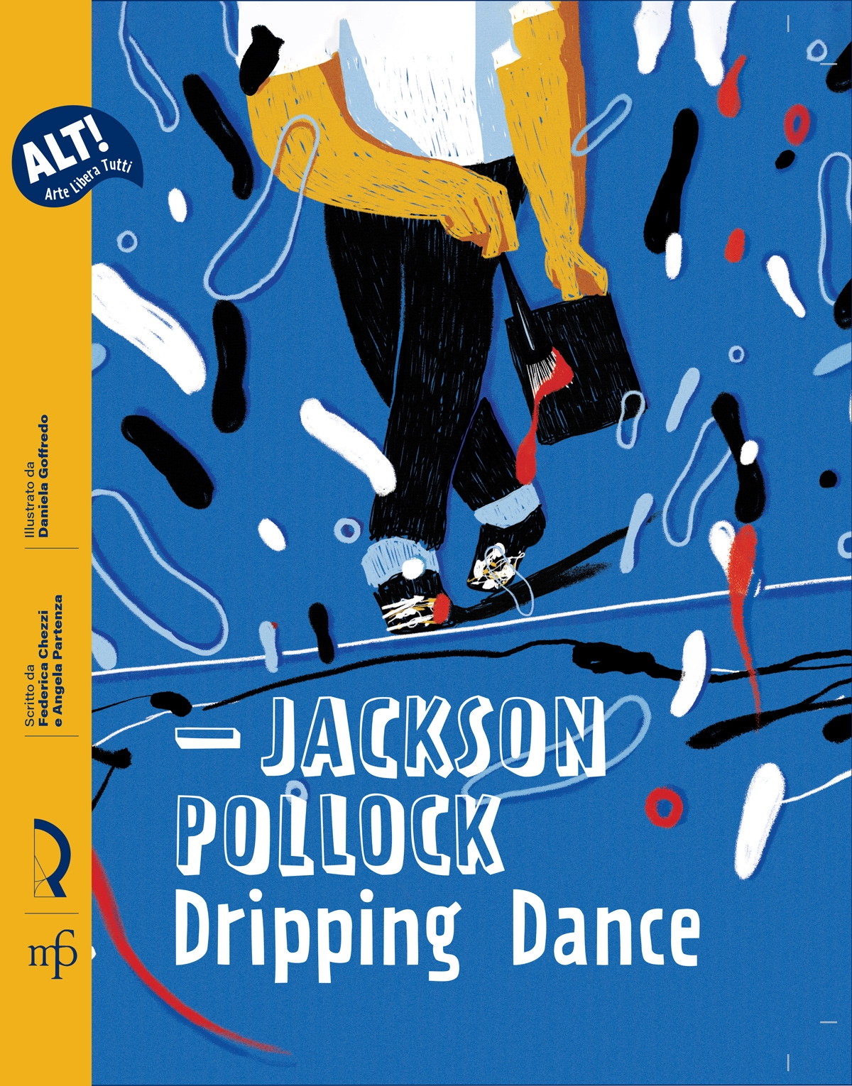 Jackson Pollock dripping dance 
