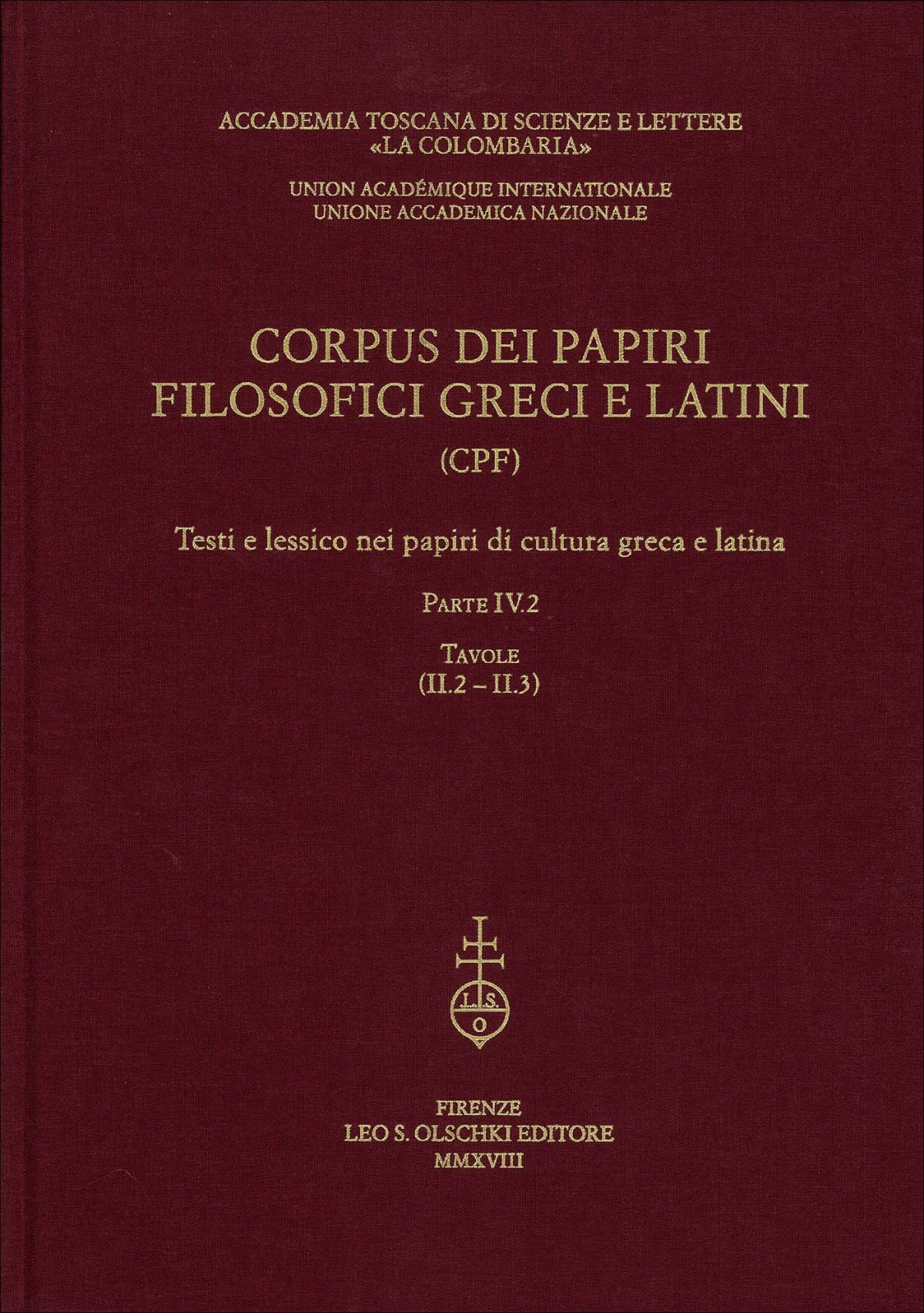 Corpus dei papiri filosofici greci e latini