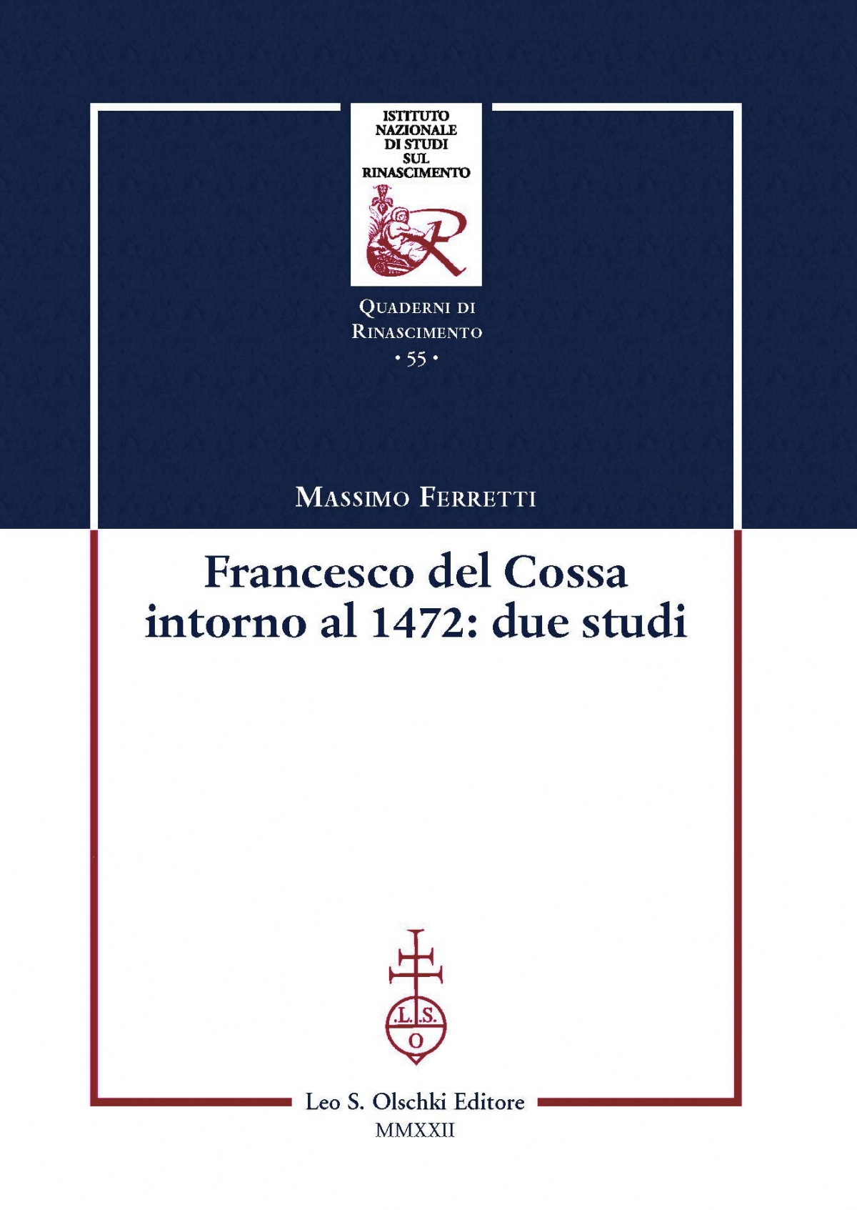 Francesco Del Cossa intorno al 1472: due studi