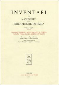 Inventari dei manoscritti delle biblioteche d’Italia
