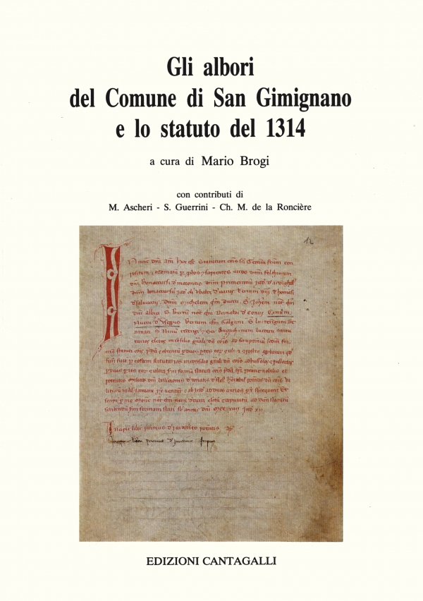 Gli albori del Comune di San Gimignano e lo statuto del 1314