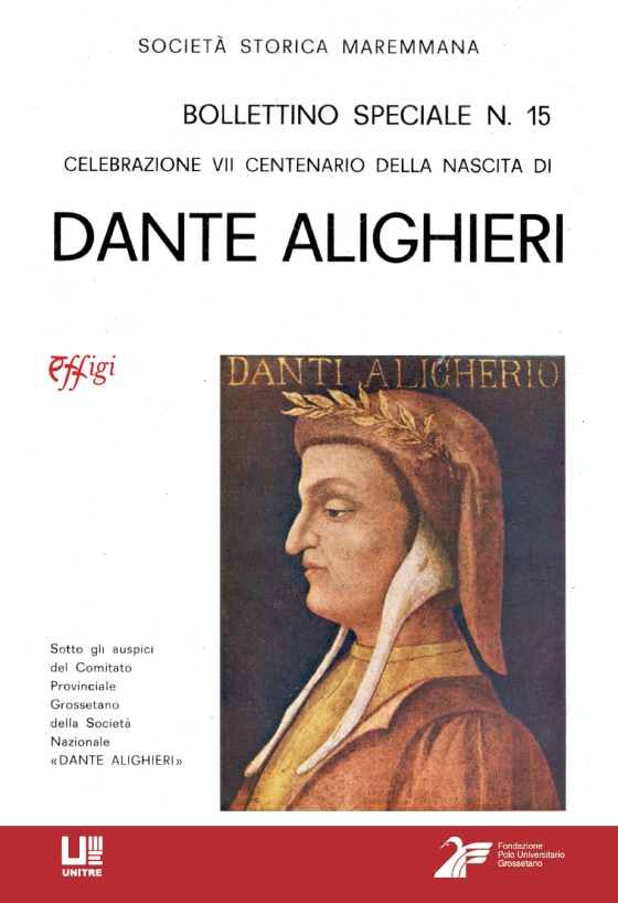 Celebrazione VII centenario della nascita di Dante Alighieri. Bollettino speciale n. 15
